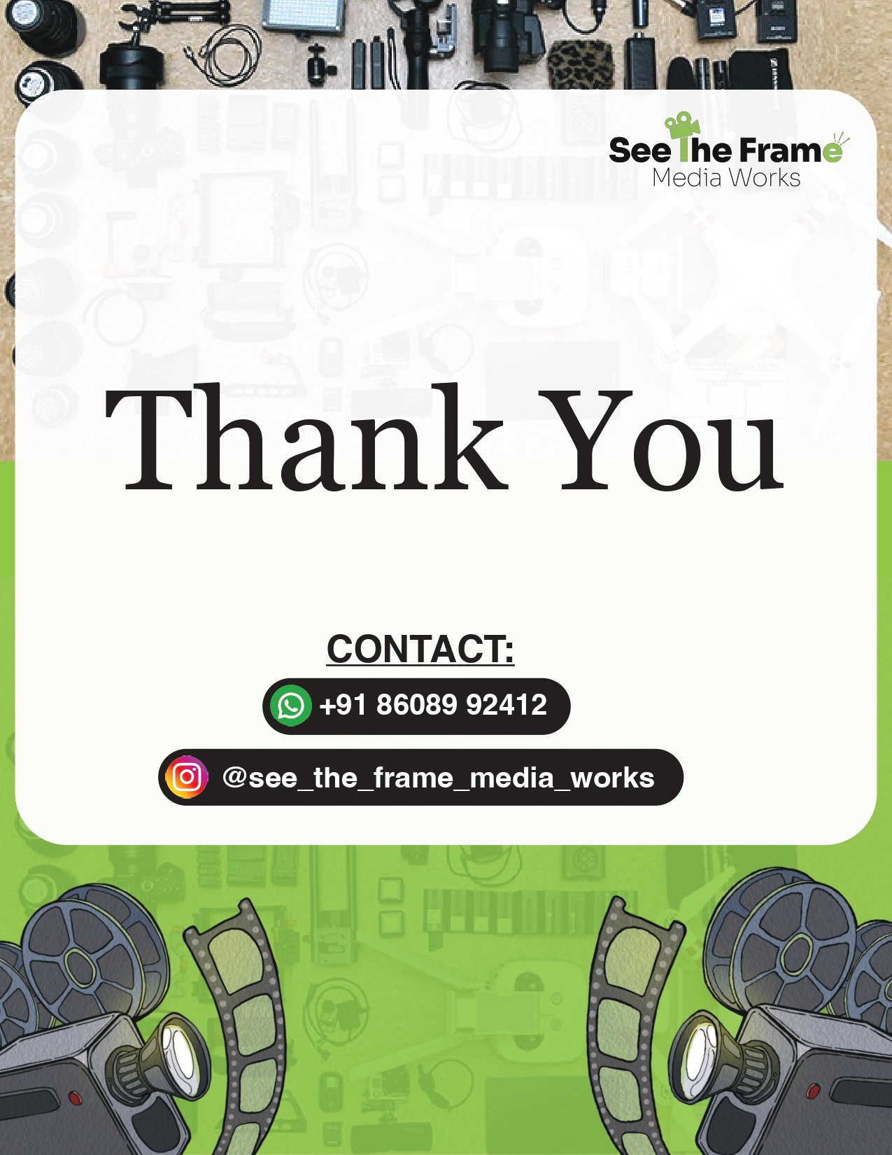 See The Frame Media Works - Page 10 Back Cover